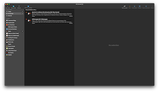 Screenshot of NetNewsWire 5.1.3